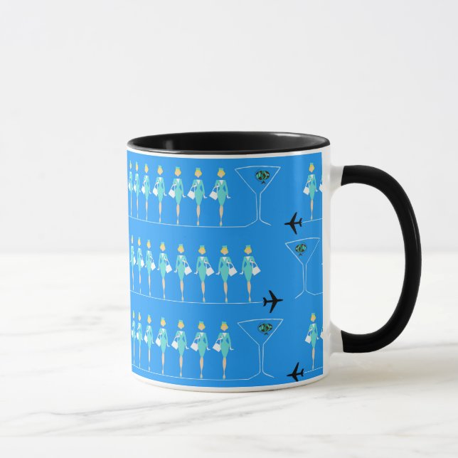 Klassische Flugbegleiter-Tasse Tasse (Rechts)