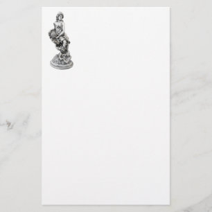 Klassische Frauenstatue Briefpapier