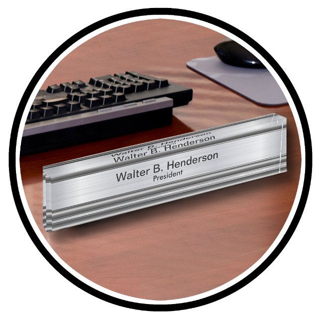Klassische Führungskraft Geschenk Name Plaque Namensplakette (Von Creator hochgeladen)
