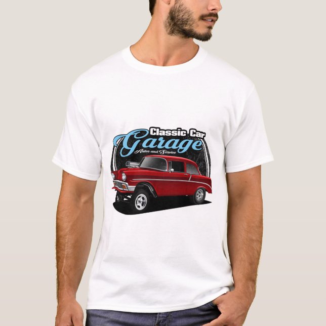 Klassische Gassergarage T-Shirt (Vorderseite)