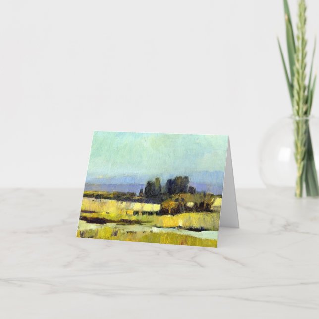 Klassische geklappte Notecard Dankeskarte (Vorderseite)