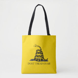 Klassische gelbe Gadsden-Flagge Don't Tread on Me