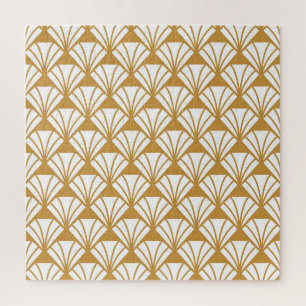 Klassische Geometrie: Art Deco Eleganz. Puzzle