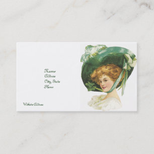 KLASSISCHE GESCHÄFTSKARTEN - GROSSES GRÜNES BONN VISITENKARTE