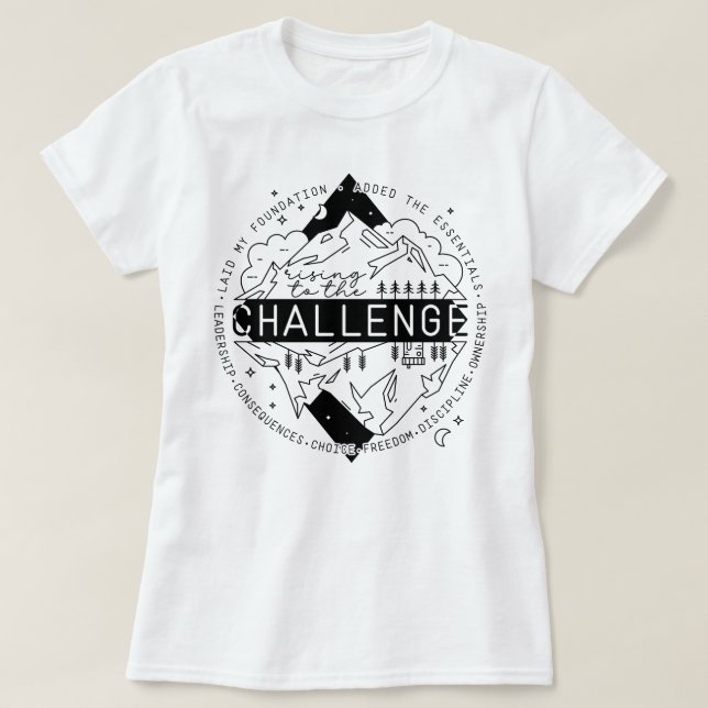 Klassische Gespräche CC Essentials Homeschool T-Shirt (Design vorne)