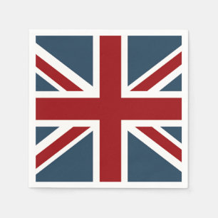 Klassische Gewerkschafts-Jack-Flagge Serviette
