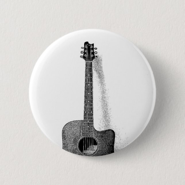 Klassische Gitarre Button (Vorderseite)