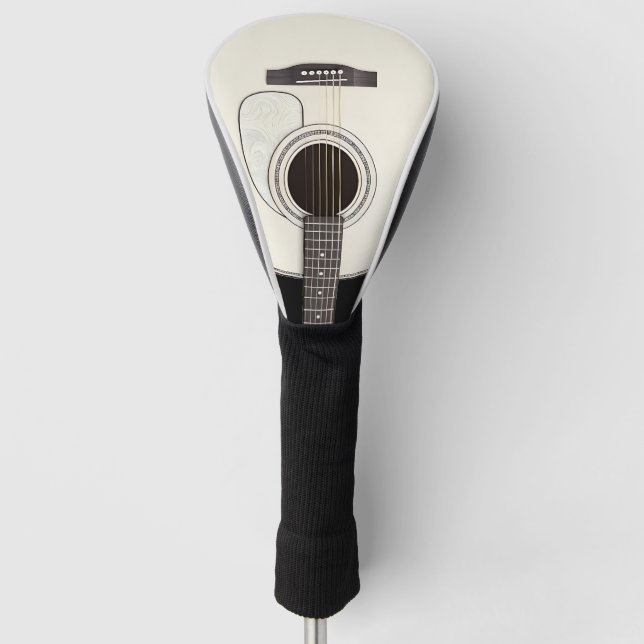 Klassische Gitarre Golf Headcover (Vorderseite)