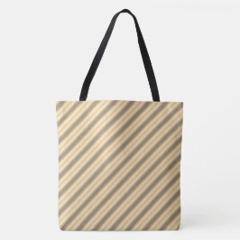 Klassische Gold Diagonal Stripe Reflection Tasche