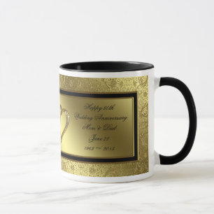 Klassische goldene tasse