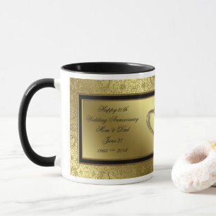Klassische goldene tasse