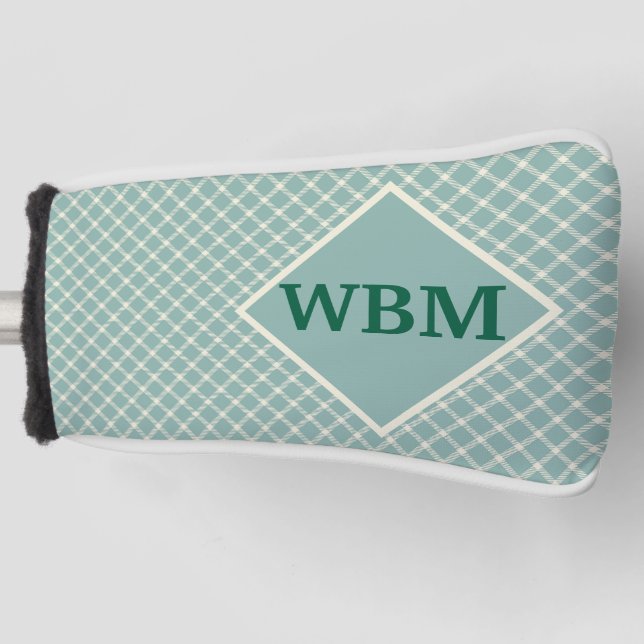 Klassische Golf Putter Abdeckung mit individueller Headcover (Vorderseite)