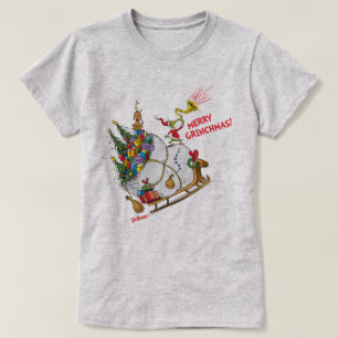 Klassische Grafik Frohe Grinchmas! T-Shirt