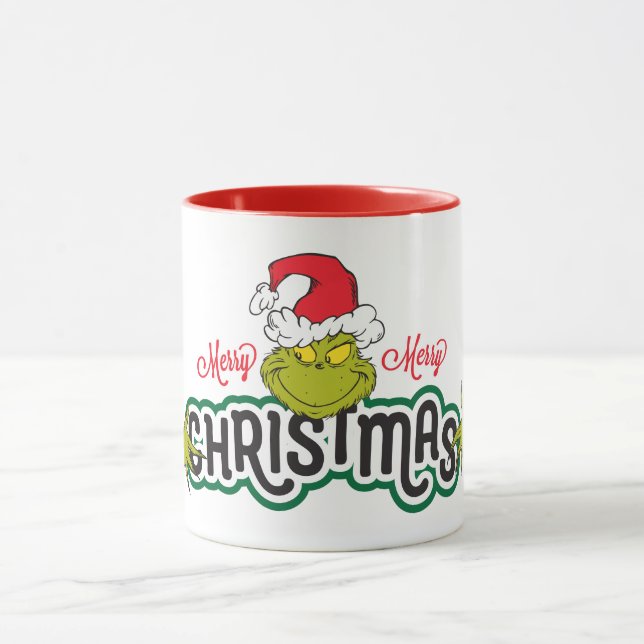 Klassische Grafik | Frohe Weihnachten Tasse (Zentrum)