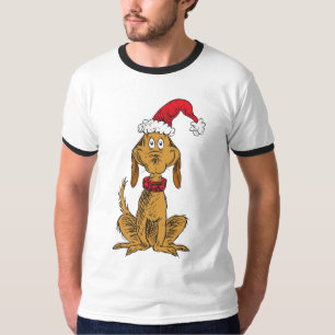 Klassische Grafik Max. Weihnachtsmannmütze T-Shirt