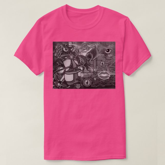 klassische Grafitti T-Shirt (Design vorne)