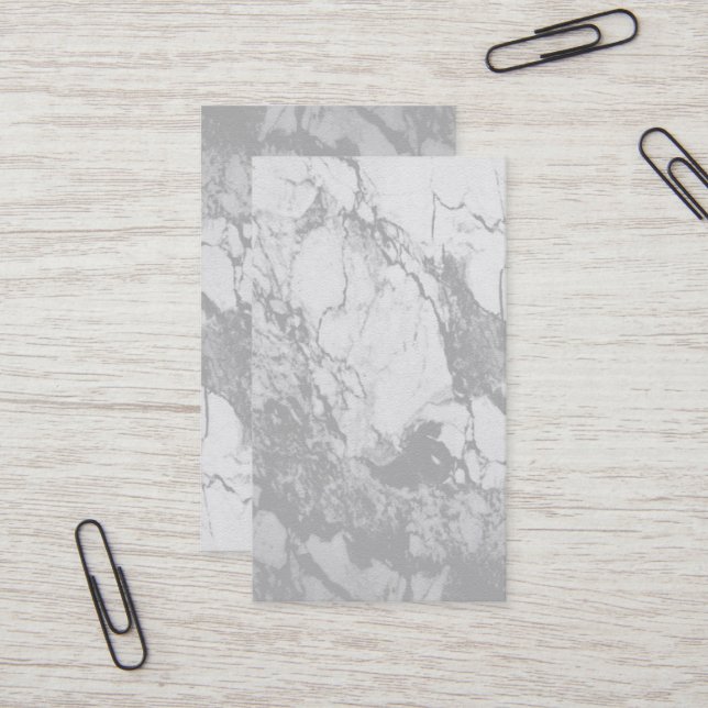 Klassische, grau anpassbare Visitenkarten Visitenkarte (Vorderseite/Rückseite Beispiel)