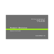Klassische graue Grenze-Visitenkarte