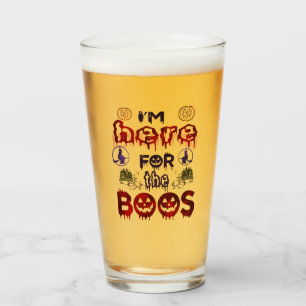 Klassische Gruselige Blutige Halloween Buhs Glas