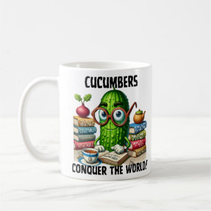 Klassische Gurken erobern die Welt Kaffeetasse