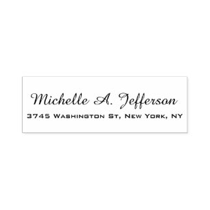 Klassische Handschrift Creative Trendy White Permastempel