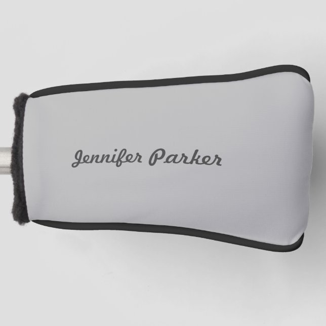 Klassische Handschrift Ihres Namens Golf Headcover (Vorderseite)