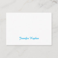 Klassische Handschrift Minimalist Professional