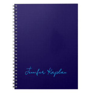 Klassische Handschrift Minimalistisch Professionel Notizblock