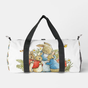 Klassische Hasenfamilie Duffle Bag