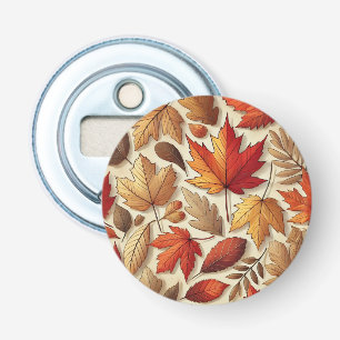 klassische Herbstblätter Flaschenöffner
