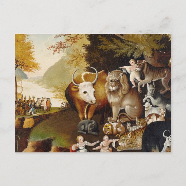 Klassische Hicks des friedlichen Königreichs Postkarte (Vorderseite)