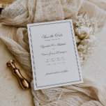 Klassische Hochzeit Save The Date<br><div class="desc">Klassische und zeitlose Hochzeiten sichern die Dattelkarte, ideal für Paare, die die schlichte Eleganz schätzen. Der klassisch graue Kalligraphie-Schriftart bietet Ihnen eine Touch von Eleganz für Ihren besonderen Tag, während das delikate Doppelrahmen-Design die wichtigen Details Ihrer Hochzeit in den Mittelpunkt stellt. Ihre Gäste werden von dem schlichten und eleganten Design...</div>