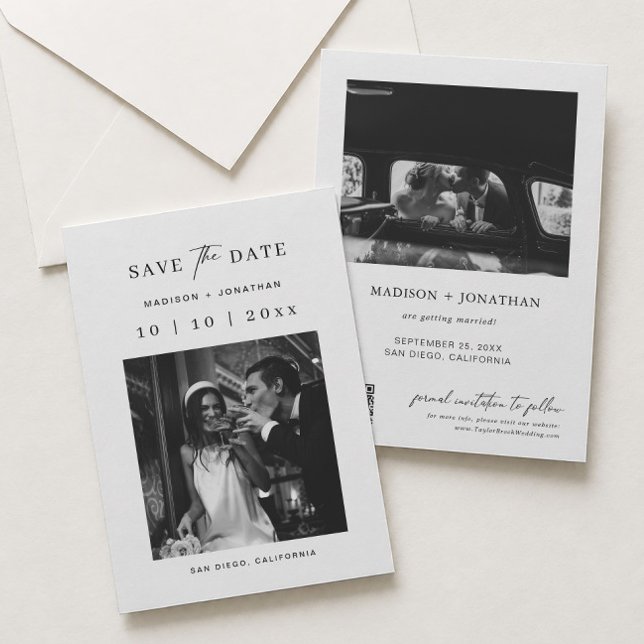 Klassische Hochzeit speichern das Datum Einladung (Von Creator hochgeladen)