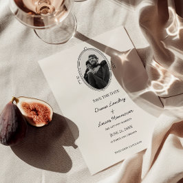 Klassische Hochzeit speichern Sie das Datum Save The Date