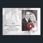 Klassische Hochzeitsankündigung Einladung<br><div class="desc">Diese klassische und doch schöne Hochzeitsankündigung ist die perfekte Möglichkeit,  anderen von Ihren Nuptialen zu erzählen. Das rechte Foto muss genau 3" x 4" sein. Wenn Sie Hilfe bei dieser oder bei der Handfärbung Ihrer Fotos benötigen,  kontaktieren Sie mich bitte unter info@missNnick.com.</div>