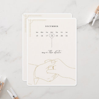 klassische Hochzeitseinladung