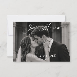 Klassische Hochzeitsfotos – Hochzeitsanzeigen Einladung