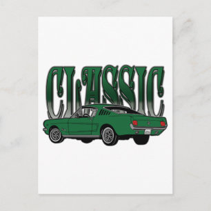 Klassische Hotrod-Geschenke Postkarte