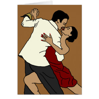 klassische hübsche Paare der Karte