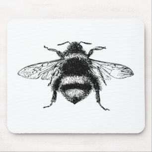 Klassische Hummel-Biene Mousepad