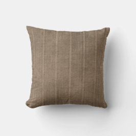 Klassische Imitate Linen Brown Kissen