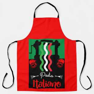 Klassische italienische Pasta Küche Geschenk Schürze