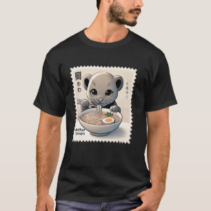Klassische japanische Kunst Briefmarke Nudeln Pant T-Shirt