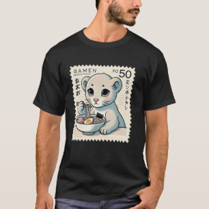 Klassische japanische Kunst Briefmarke Nudeln Pant T-Shirt