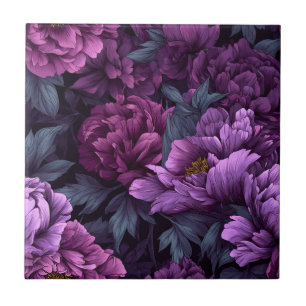 Klassische japanische Peonies Tiles für stilvolle Fliese