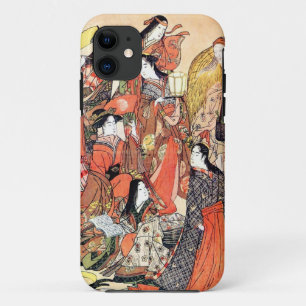 Klassische japanische Vintage-Ukiyo-e-Damen alte S Case-Mate iPhone Hülle
