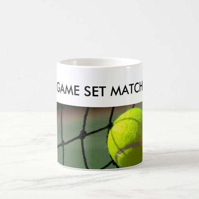 Klassische Kaffee-Tassen für Tennisliebhaber Tasse (Mittel)