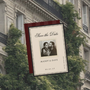 Klassische Kalligrafie Nostalgischer Luxus Save-th