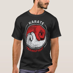 Klassische Kampfkunst Karate Vintage Zugkampf Yi T-Shirt