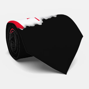 Klassische Kanada-Flagge Krawatte